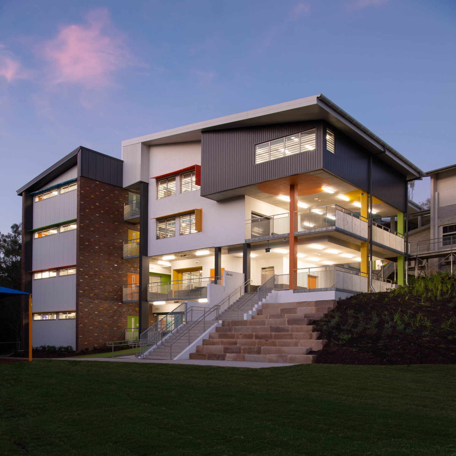 The Gap State High School multi-storey learning facility - Wiley